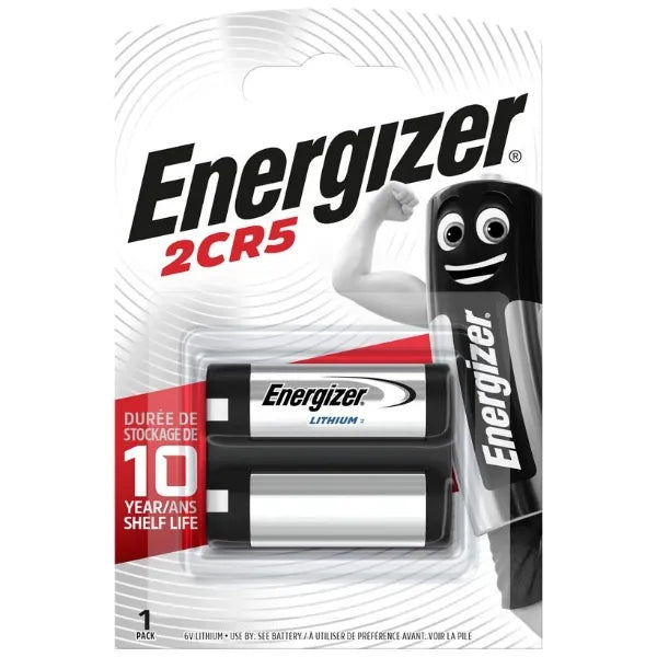 Energizer 2CR5 lithium pack of 1 battery