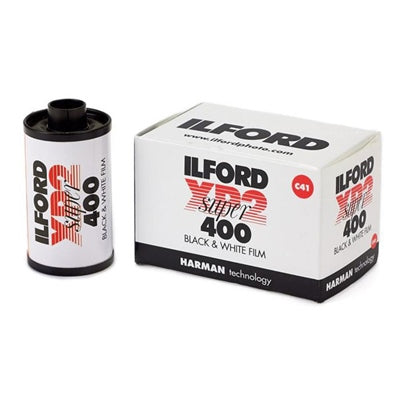 Ilford XP2 super 400 black and white film