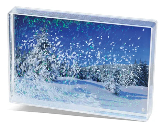 Photo snow box